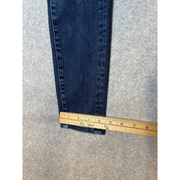 Seven For All Mankind Skinny Jeans Womens 25 Button Fly High‎ Rise - Picture 6 of 12